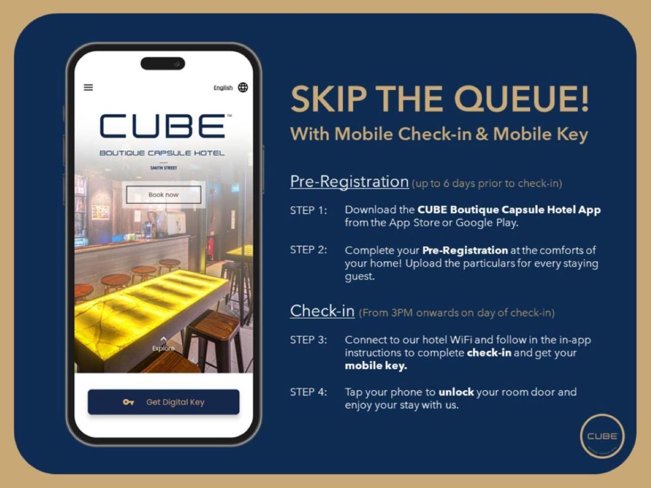 Cube Family Boutique Capsule Hotel At Chinatown Сингапур Экстерьер фото