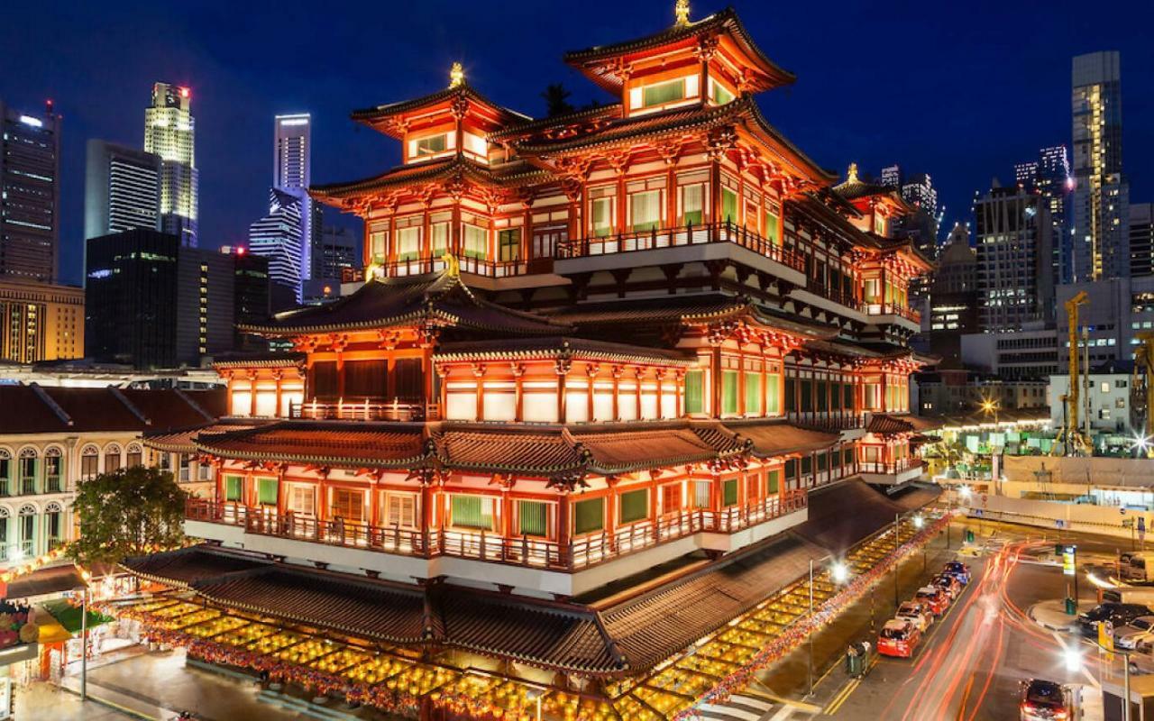 Cube Family Boutique Capsule Hotel At Chinatown Сингапур Экстерьер фото